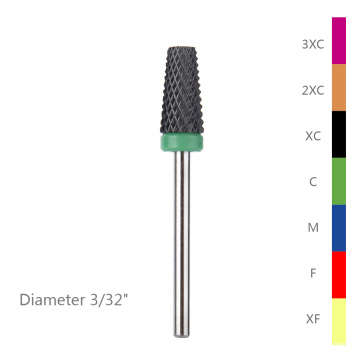 high quality tungsten carbide nail drill bits milling cutters (flame type) for electric drill - 3/32" and 1/8